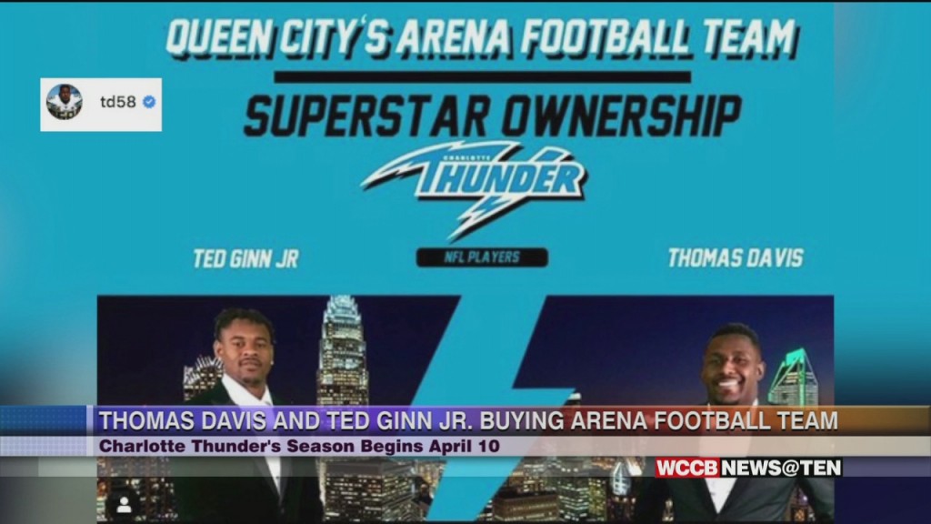Thomas Davis And Ted Ginn Jr. Buy Charlotte Arena Football Team