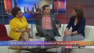 The Litter Gitter Cleans Charlotte Waterways