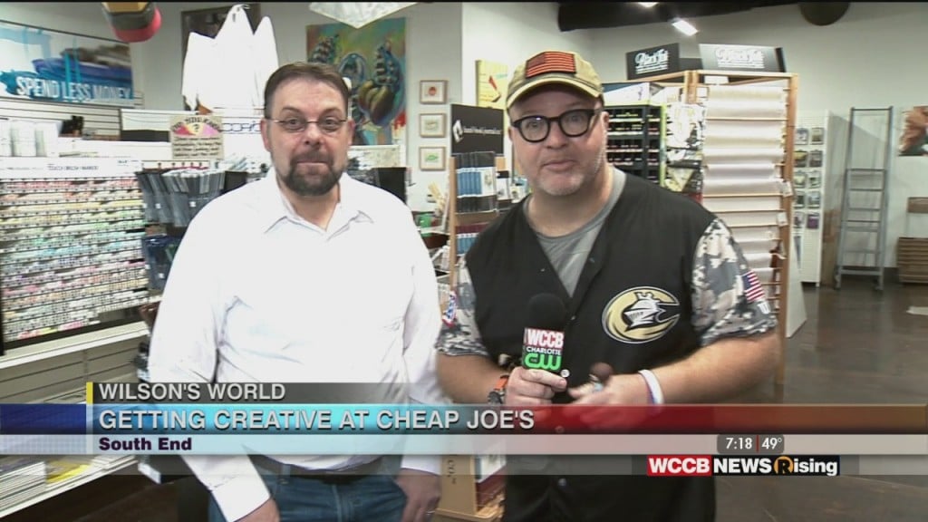 Wilson's World: Exploring The Aisles At Cheap Joe's Art Stuff In South End