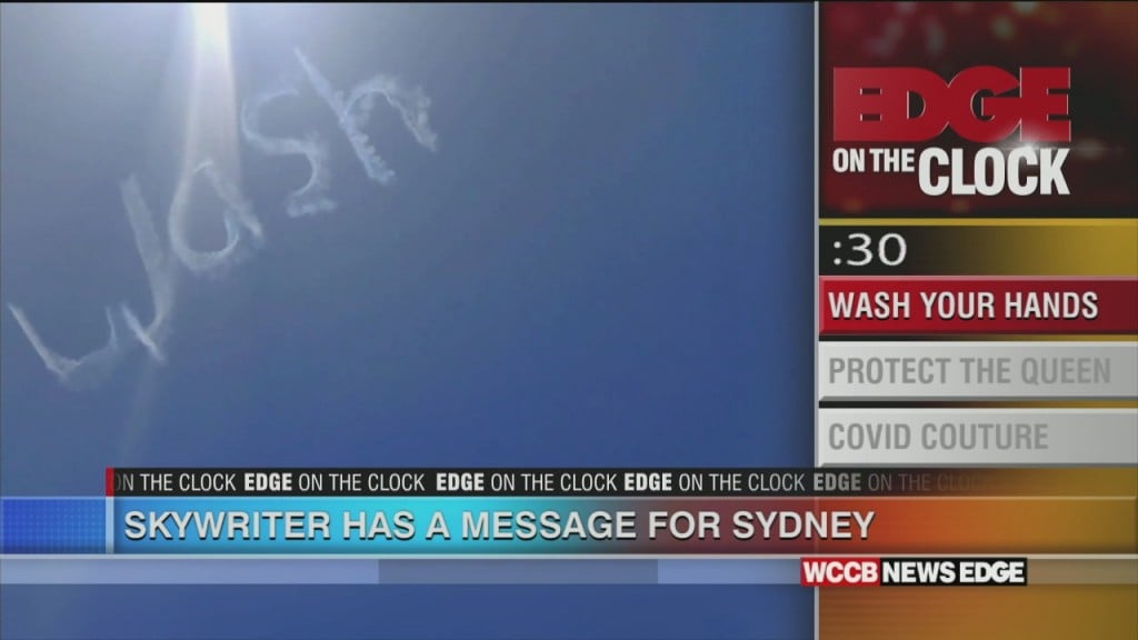 Skywriter Has Message For Sydney