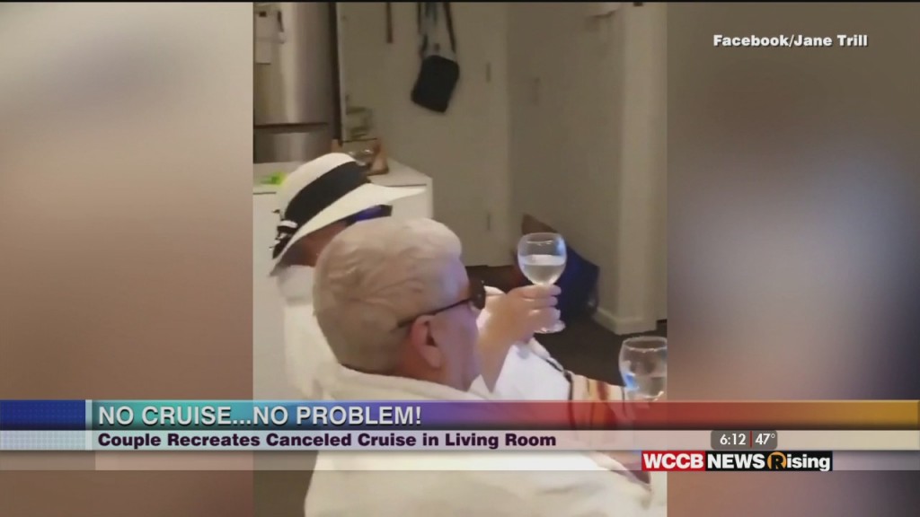 Viral Videos: Couple Recreates Canceled Vacation And Marine Surprises Mom