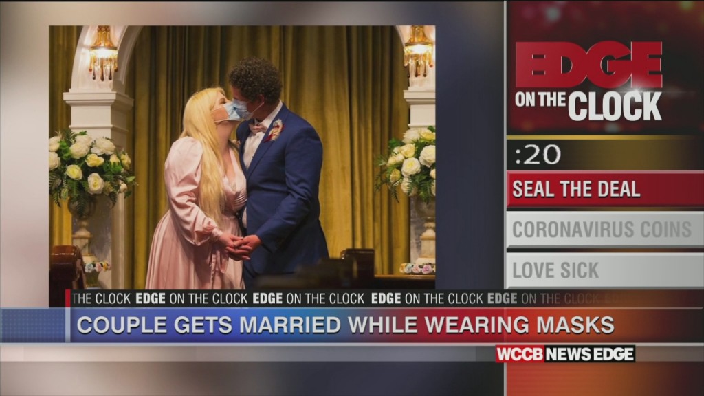 Couple Gets Married While Wearing Masks