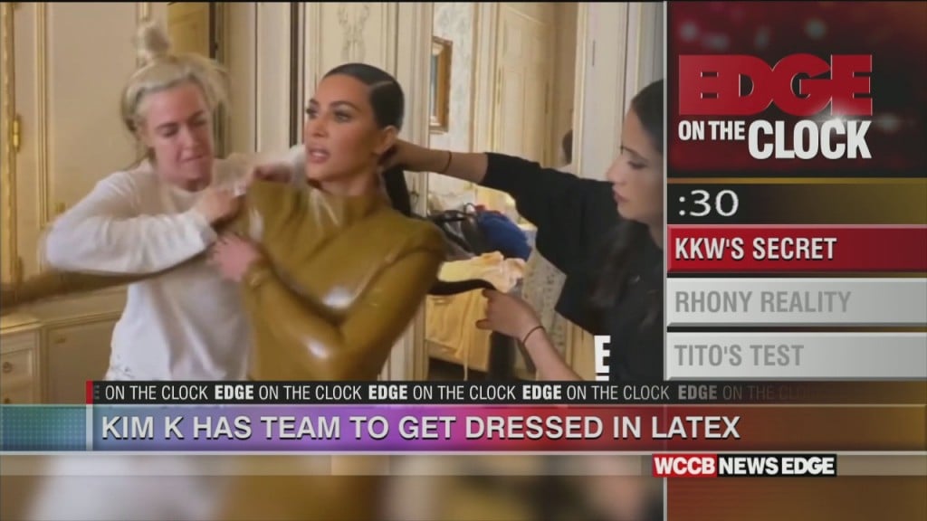Kim K Has Team To Get Dresses In Latex