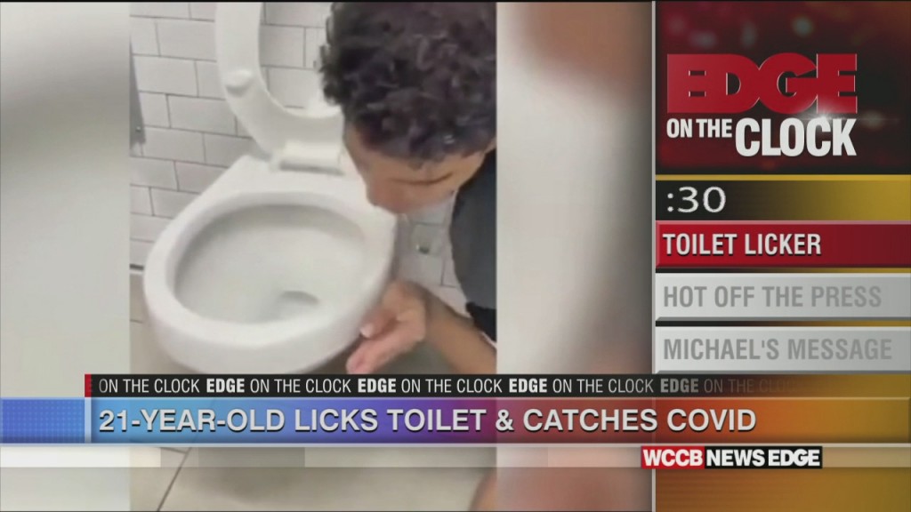 Man Contracts Covid19 After Licking Toilet