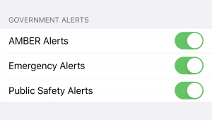 Government Alerts