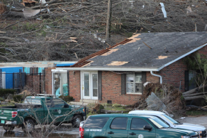 Damage in Cookeville, Tennessee - 1