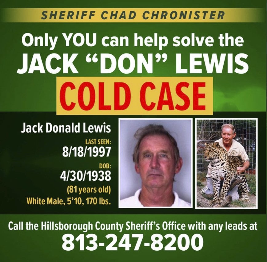 This Notice Posted On The Twitter Account Of Hillsborough County Sheriff Chad Chronister On Monday, March 30, 2020