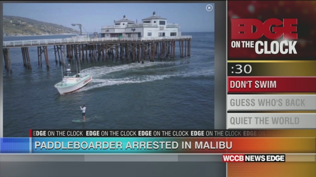 Paddleboarder Arrested In Malibu