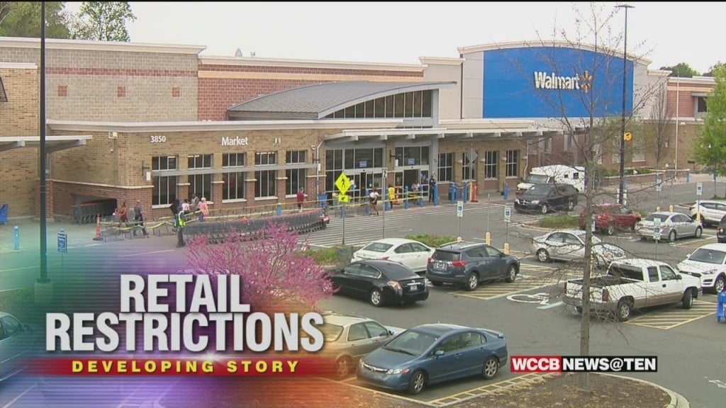 New Retail Restrictions Are In Effect For All Of North Carolina