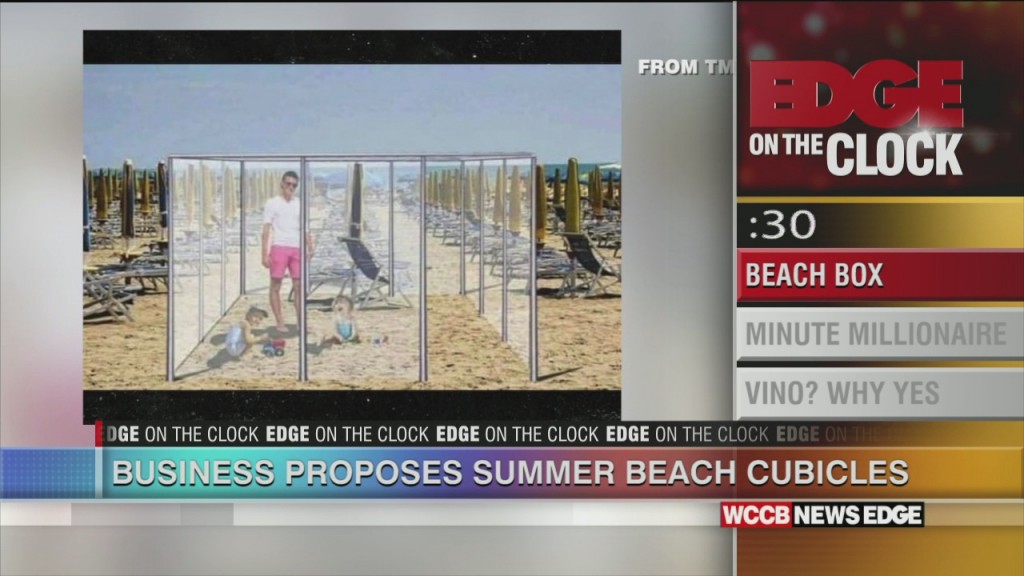Business Proposes Beach Cubicles
