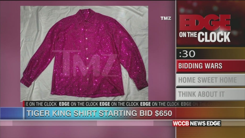 Tiger King Shirt Bidding Starts At $650