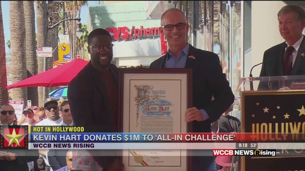 Hot In Hollywood: Kevin Hart Joins 'all In' Challenge And Fans Remember Avicii