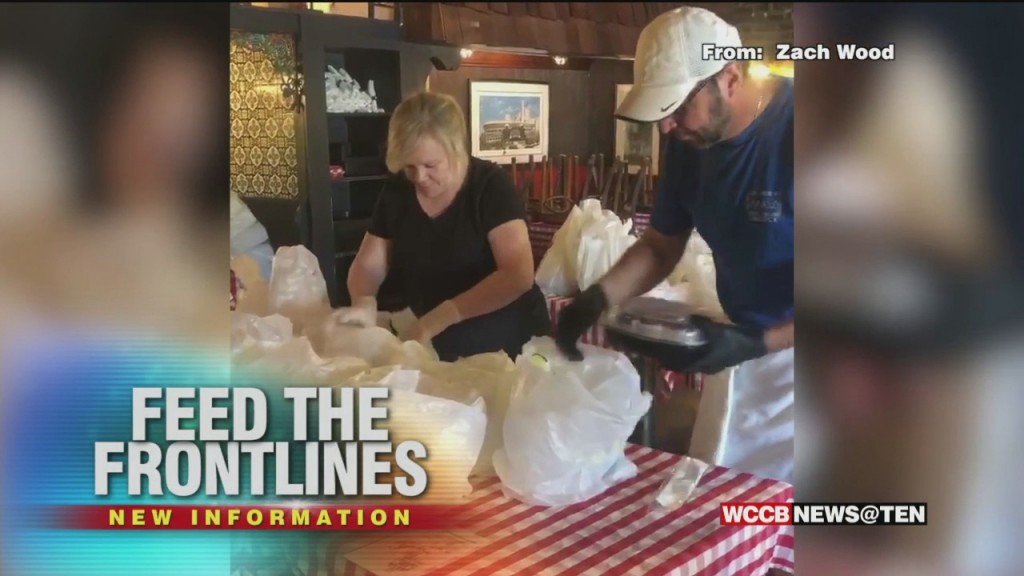 Feed The Front Line Charlotte Provides Thousands Of Meals For Health Care Workers