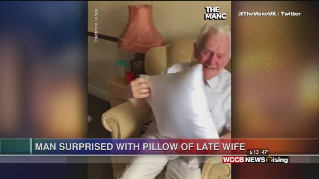 Viral Videos: Treat Race And Man Surprised With Pillow Of Late Wife