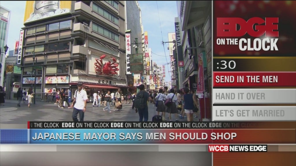 Japanese Mayor Says Men Should Do The Shopping