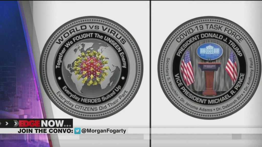White House Gift Shop Selling Commemorative Covid 19 Coins