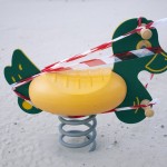 A Playground Toy At Tel Aviv's Beachfront Is Wrapped In Tape To Prevent Public Access During The Coronavirus