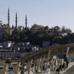 Backdropped By The Iconic Suleymaniye Mosque In Istanbul