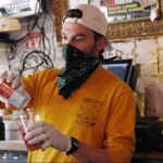 Fmn General Store Managing Partner Derek Tigue Makes A Bloody Mary Behind The Bar At The Former Forgtmenot