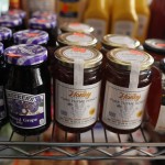 Fruit Preserves And Thyme Honey Sit On A Shelf For Sale At Fmn General Store