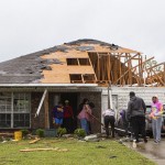 Roof Off Home In Monroe Louisiana