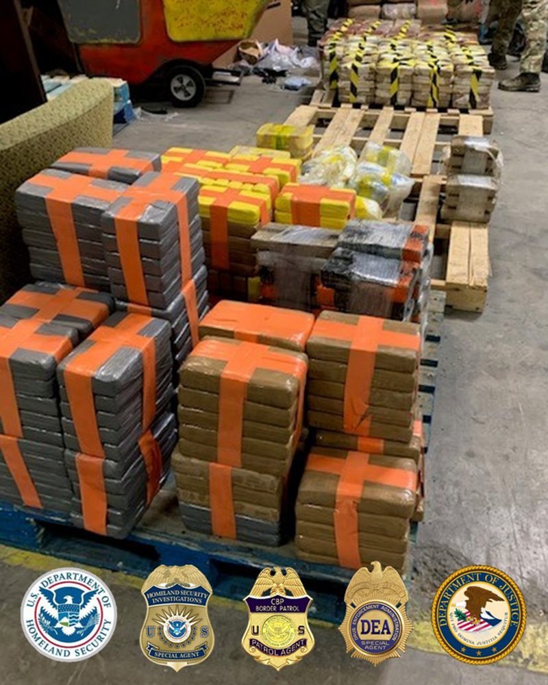 Seized Drug By Border Patrol