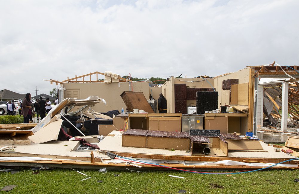 Tornado Damages Home In Monroe Louisana - WCCB Charlotte's CW