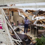 Tornado Damages Home In Monroe Louisiana
