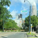 Tree Down Near Uptown Charlotte