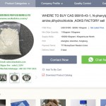 Image From A Website Shows An Offer For A Chemical Known As 