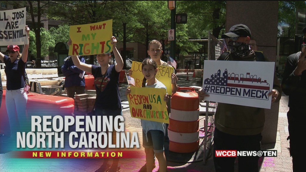 Protesters Rally To Reopen Nc; Poll Shows Support For Stay At Home Order