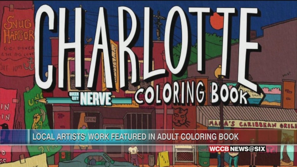 Local Artists' Work Featured In Adult Coloring Book