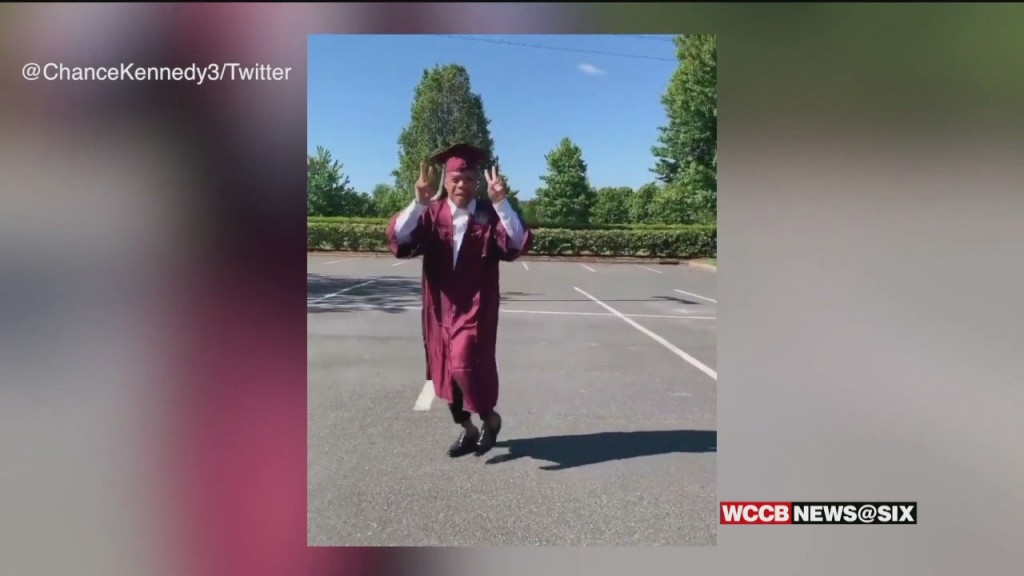 Charlotte Native Chance Kennedy Goes Viral With Graduation Dance