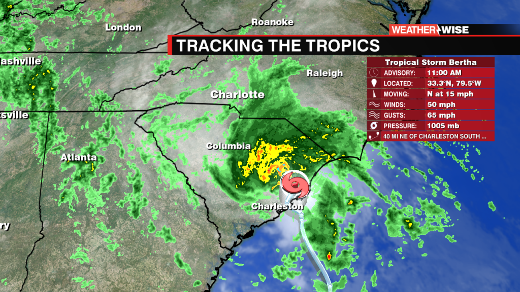 Tropical Storm Bertha