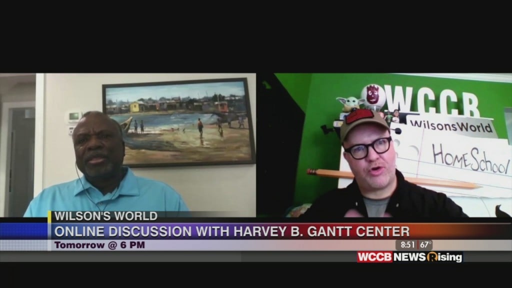 Wilson's World: Previewing The Harvey B Gantt Center's Virtual Conversation "unmasked: We Can't Breathe" Streaming Live Wednesday On Youtube