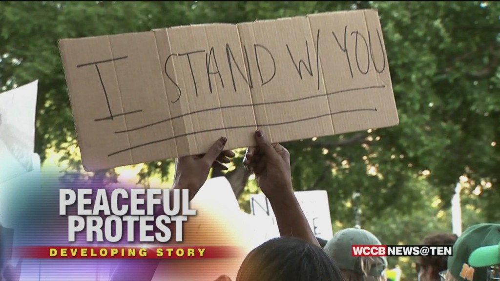 Thousands March In Uptown Charlotte For Justice And Change In George Floyd Protest