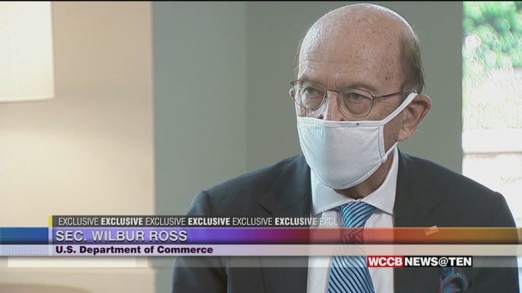 U.s. Secretary Of Commerce Wilbur Ross Speaks Exclusively To Wcct About Economy & Civil Unrest