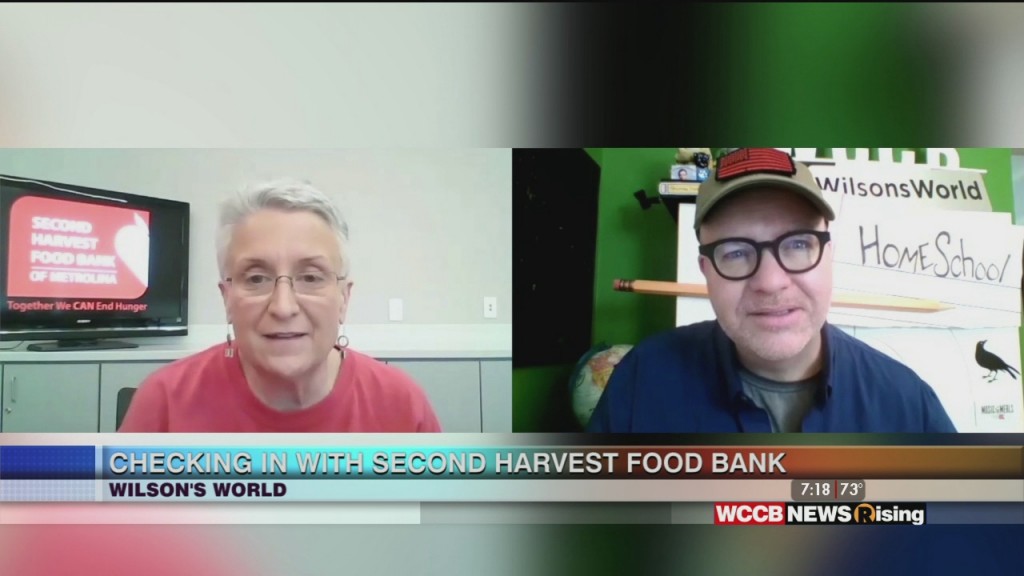 Wilson's World: Checking In With Second Harvest Food Bank After The Wccb Music For Meals Virtual Event