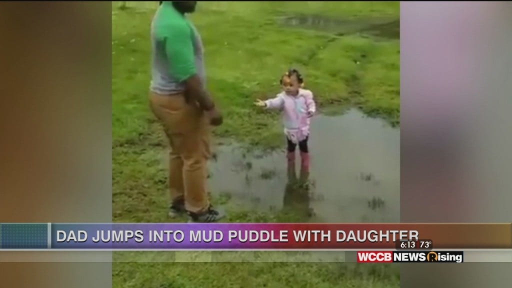 Viral Videos: Dad Jumps Into Puddle & National Guard Does Macarena