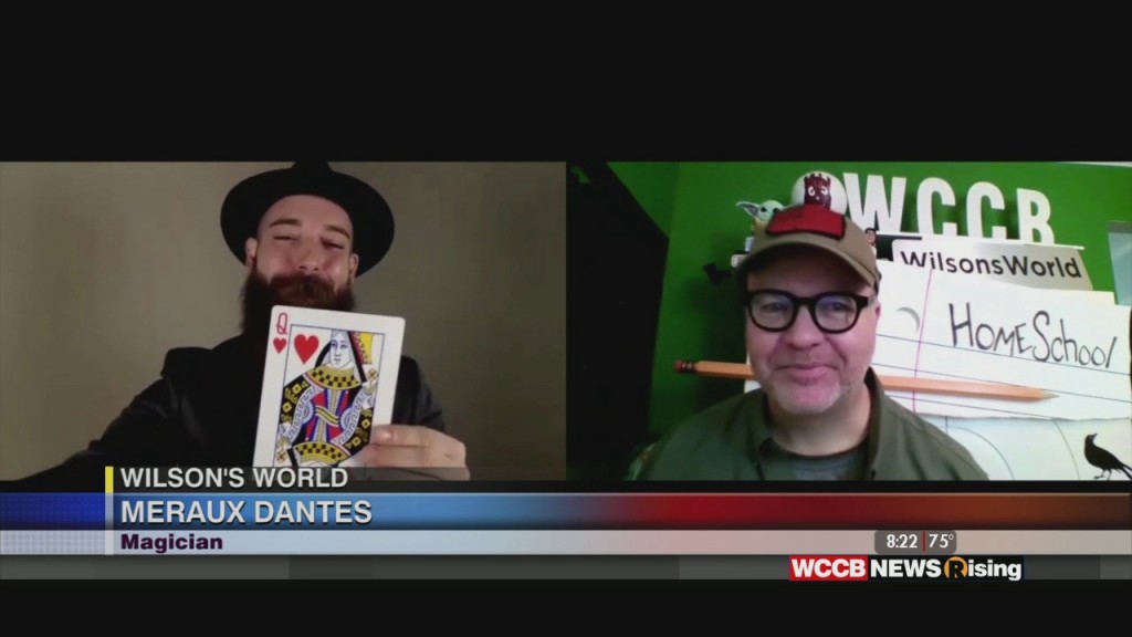 Wilson's World: Magician Meraux Dantes Brings A Little Magic And Fun To Our Morning