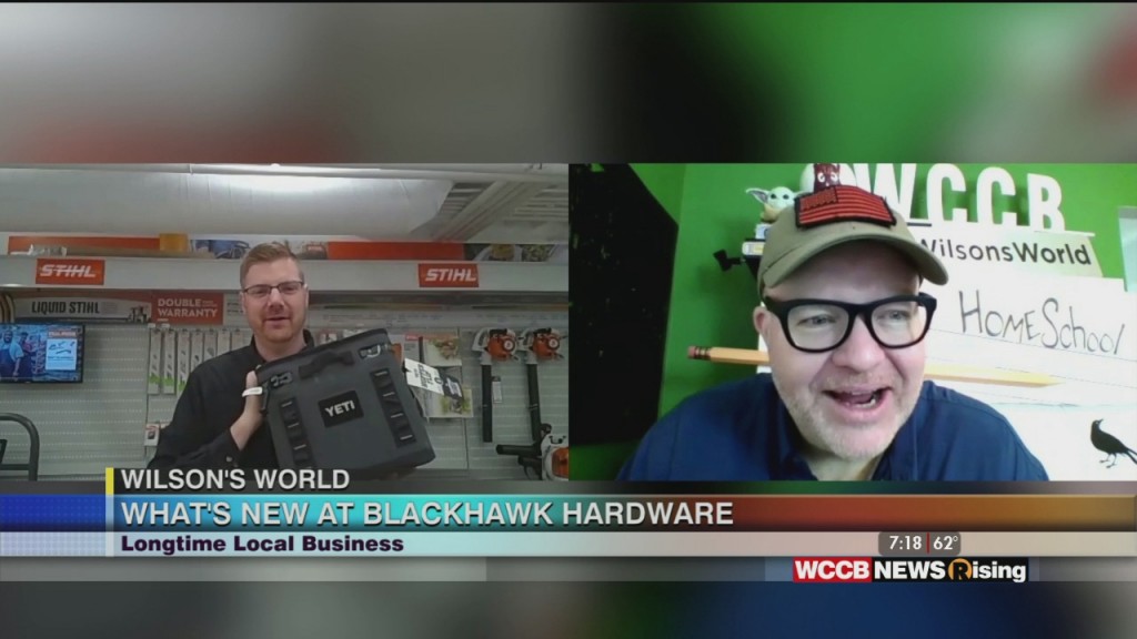Wilson's World: Finding Out What's New At Charlotte Favorite Blackhawk Hardware