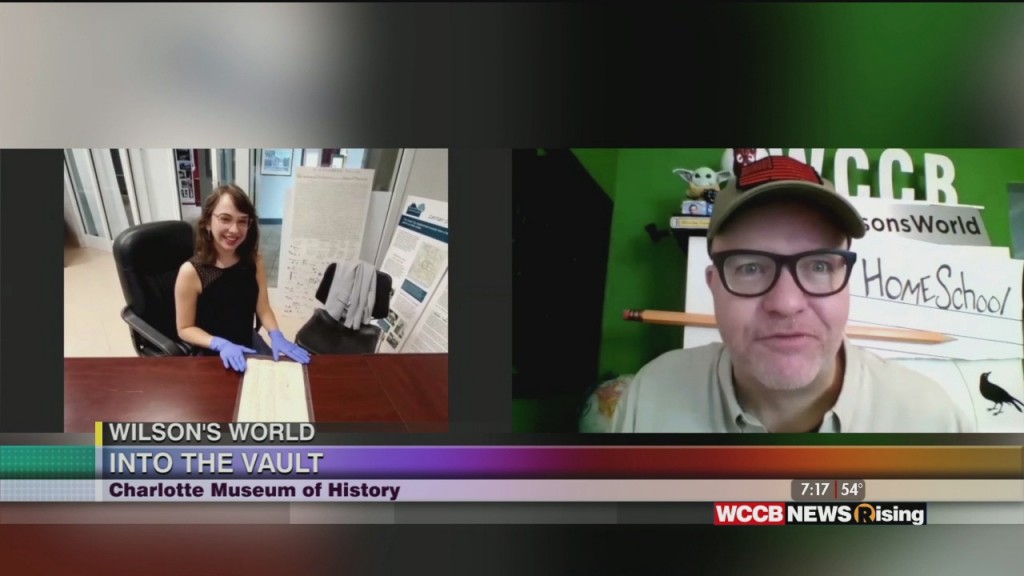 Wilson's World: Exploring The Vault Of The Charlotte Museum Of History
