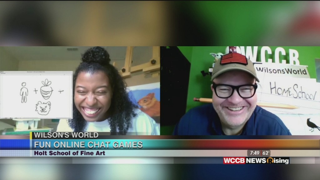 Wilson's World: Virtual Pictionary With The Holt School Of Fine Art
