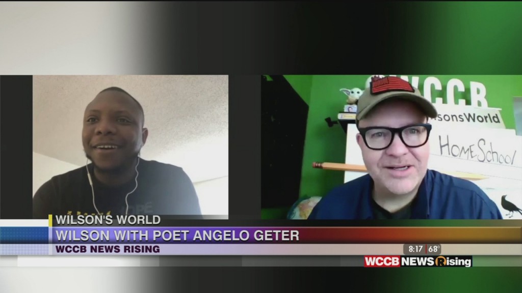Wilson's World: Angelo Geter Returns To Share Some Thoughts And Words