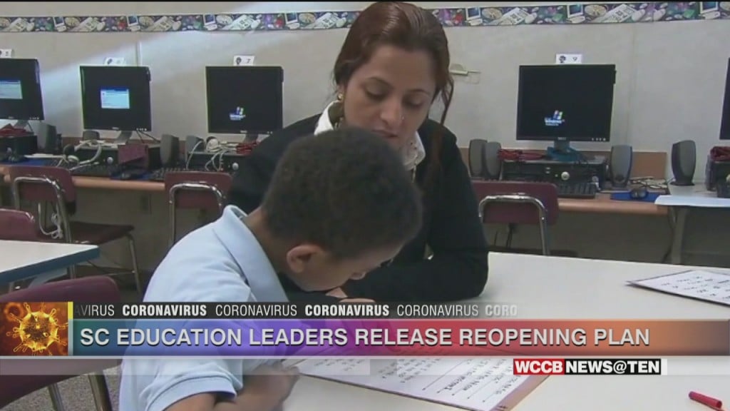 Sc Education Leaders Release Reopening Plan