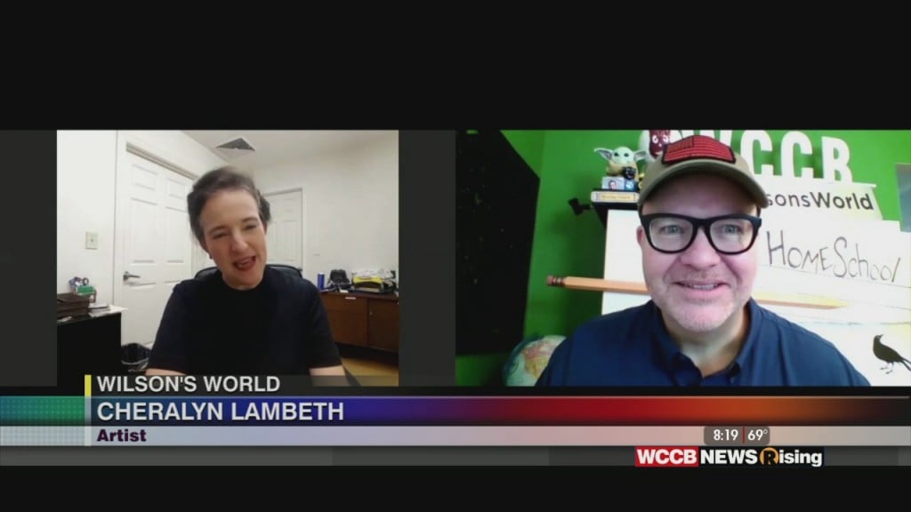 Wilson's World: Meeting Cheralyn Lambeth At Her At Home Art Gallary