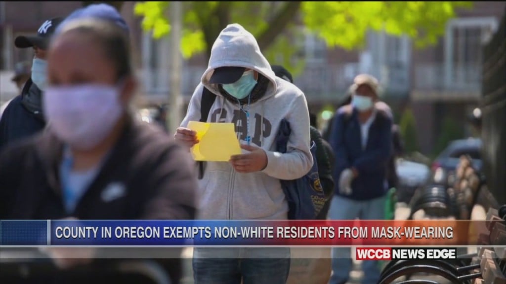 Oregon County Exempts Non White Residents From Wearing Masks