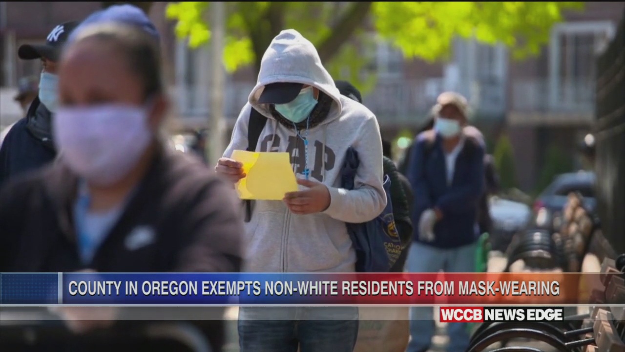 Oregon County Exempts NonWhite Residents From Mask Mandate WCCB