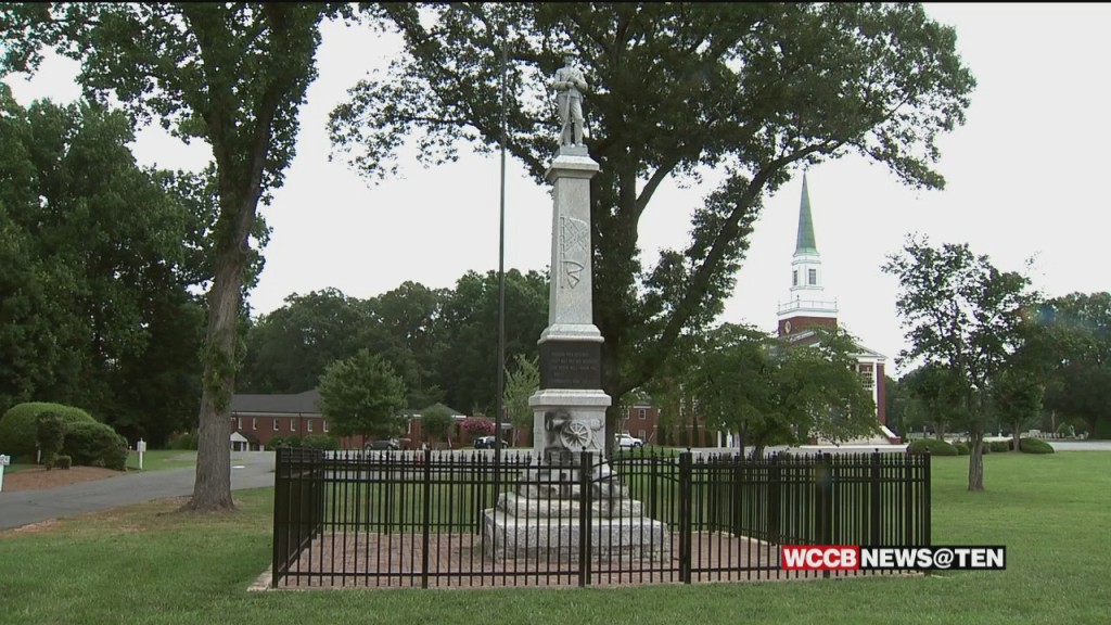 Debate Continues Over Confederate Monuments In Charlotte Area