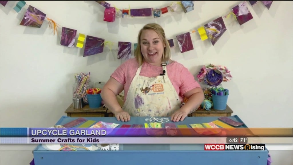Crafts For Kids: Upcycle Garland